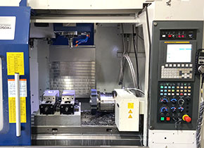 4-Four axis machining center